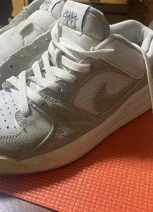 Кроссовки nike jordan stadium 90 white/grey, размер 41 (us 8), отличное состояние