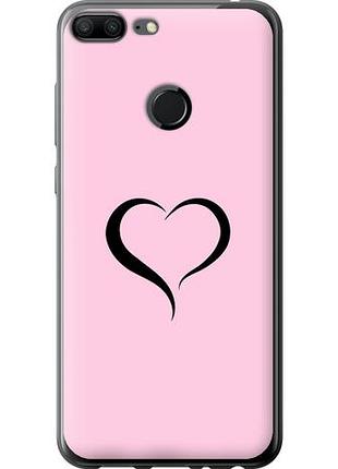 Чехол на huawei honor 9 lite сердце 1 из пластика fch_0165729