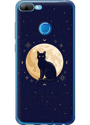 Чехол на huawei honor 9i cute cat celestial/witchy из силикона fch_0166336
