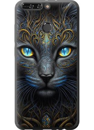 Чехол на huawei honor v9 / honor 8 pro кошка из силикона fch_0166002