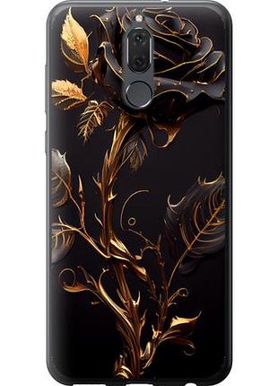 Чехол на huawei mate 10 lite роза 3 из пластика fch_0166041