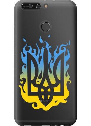 Чехол на huawei honor v9 / honor 8 pro герб из силикона fch_0165810