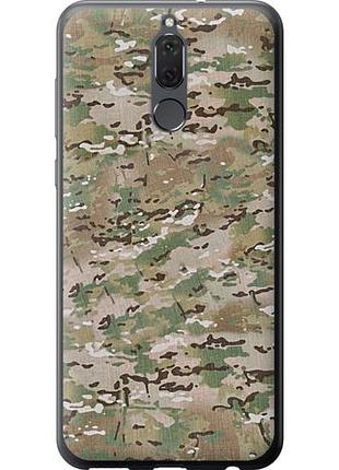 Чехол на huawei mate 10 lite камуфляж v5 из силикона fch_0165752