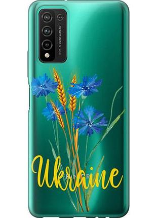 Чехол на huawei honor 10x lite ukraine из силикона fch_0165876