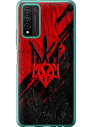 Чехол на huawei honor 10x lite герб из силикона fch_0165620