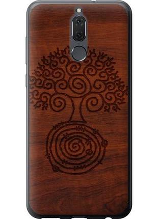 Чехол на huawei mate 10 lite узор дерева из пластика fch_0166521