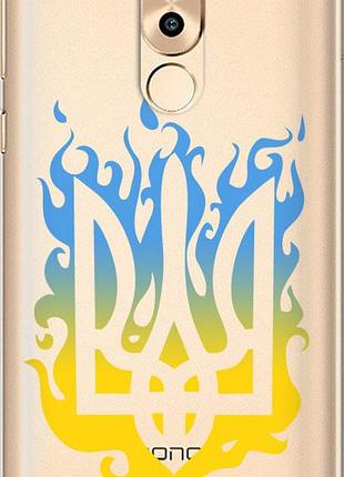 Чехол на huawei mate 9 lite герб из пластика fch_0165819