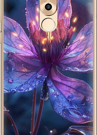 Чехол на huawei mate 9 lite магический цветок из пластика fch_0165947