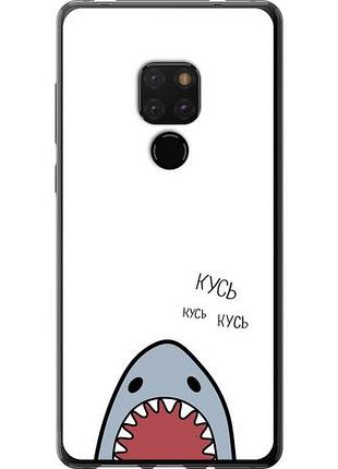 Чехол на huawei mate 20 акула из пластика fch_0166391