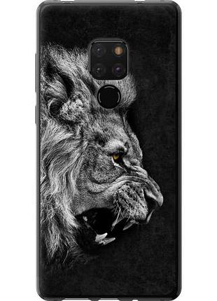 Чехол на huawei mate 20 лев из пластика fch_0166119