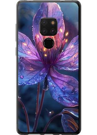 Чехол на huawei mate 20 магический цветок из пластика fch_0165943