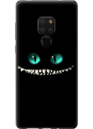 Чехол на huawei mate 20 чеширский кот из пластика fch_0165831