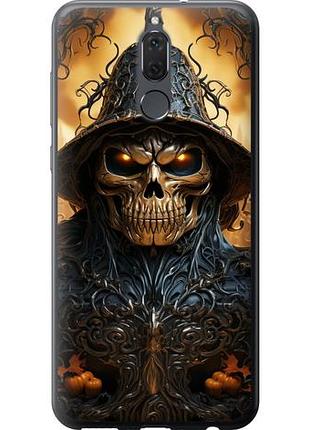 Чехол на huawei mate 10 lite череп 2 из силикона fch_0166504