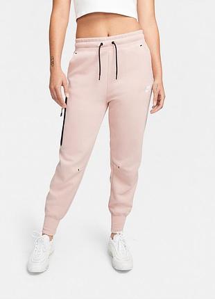 Спортивні штани nike tech fleece рожеві cw4292-601 спортивные штаны nike tech fleece