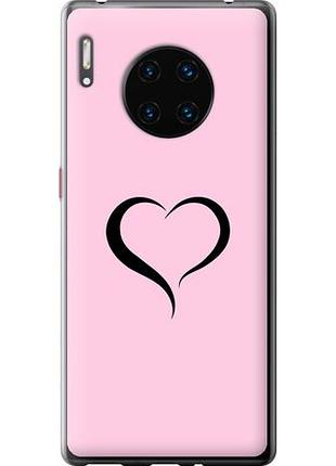 Чехол на huawei mate 30 pro сердце 1 из силикона fch_0165733
