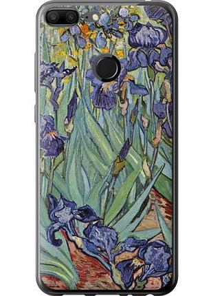 Чехол на huawei honor 9 lite винсент ван гог. ирисы из пластика fch_0166257