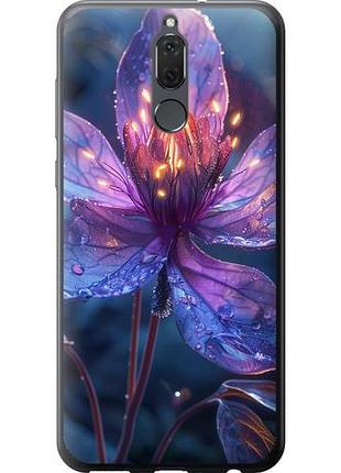 Чехол на huawei mate 10 lite магический цветок из силикона fch_0165944