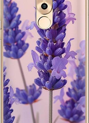 Чехол на huawei mate 9 lite лаванда из силикона fch_0166234