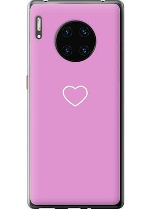 Чехол на huawei mate 30 pro сердце 2 из силикона fch_0165797