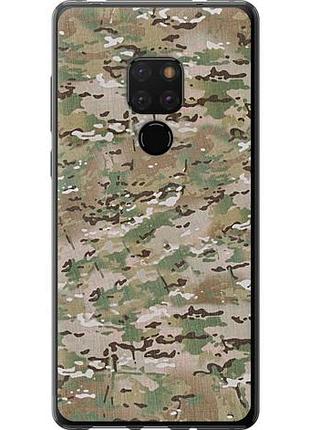 Чехол на huawei mate 20 камуфляж v5 из пластика fch_0165751