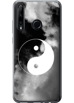 Чехол на huawei honor 10i инь и янь из силикона fch_0166462