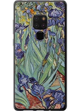 Чехол на huawei mate 20 винсент ван гог. ирисы из пластика fch_0166263