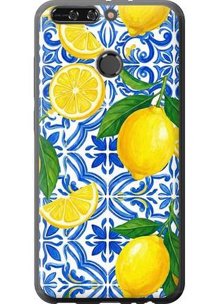 Чехол на huawei honor v9 / honor 8 pro grocery girl italian summer из силикона fch_0166130
