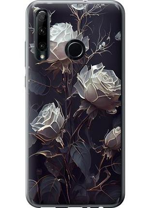 Чехол на huawei honor 10i розы 2 из силикона fch_0165774
