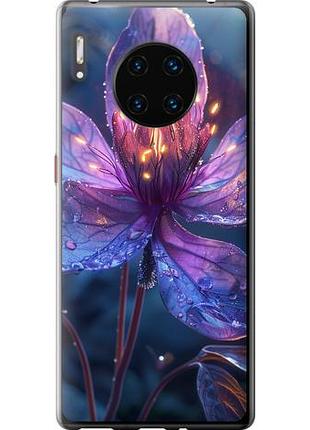 Чехол на huawei mate 30 pro магический цветок из силикона fch_0165941
