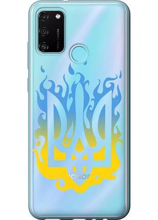Чехол на huawei honor 9a герб из силикона fch_0165807
