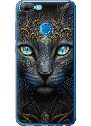 Чехол на huawei honor 9i кошка из силикона fch_0166000