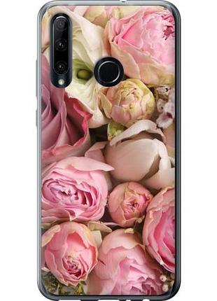 Чехол на huawei honor 10i розы из силикона fch_0166302