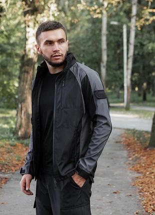 Куртка чоловіча soft shell light "iforce" intruder сіра