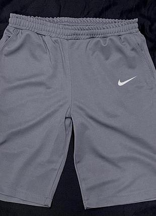 Шорти чоловічі kukuruza nike сірі #