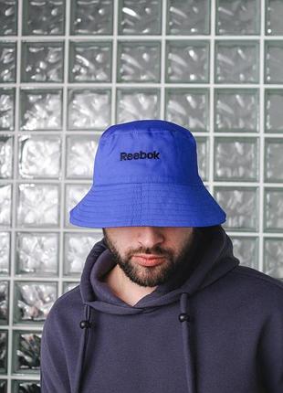 Панама бавовняна базова reebok синя #