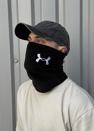 Бафф флисовый черный under armour #