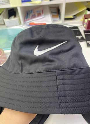 Панама хлопковая базовая nike черная #