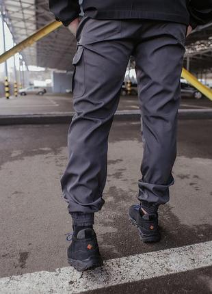 Брюки intruder softshell'flash' light серые # 2
