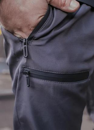 Брюки intruder softshell'flash' light серые # 4