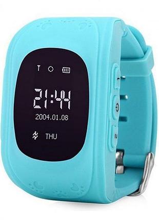 Дитячий годинник smart baby watch з gps трекером блакитний