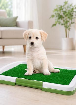 Туалет для собак puppy potty pad mh-872 47х34 см