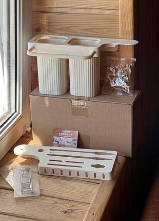Кухонний стелаж-сушарка для кухонного приладдя chopsticks rack and ly-962