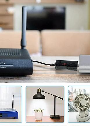 Кабель для роутера usb 12v преобразователь питания от повербанка