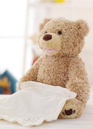 Интерактивная игрушка говорящий мишка пикабу peekaboo bear