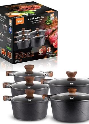 Набор кастрюль 5 в 1 cookware set r-80003