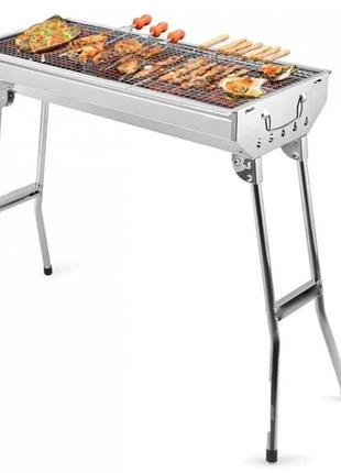 Складной гриль bbq gp-4272 73*34*69cm