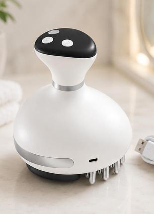Массажер для кожи головы smart body cupping massager / вакуумный массажер для шеи и спины, антицеллюлитный, usb / лимфодренажный