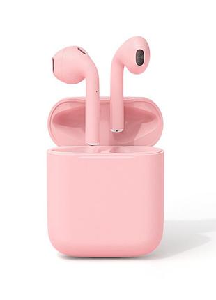 Беспроводные bluetooth наушники со встроенным чипом jl d8 inpods 12 розовые