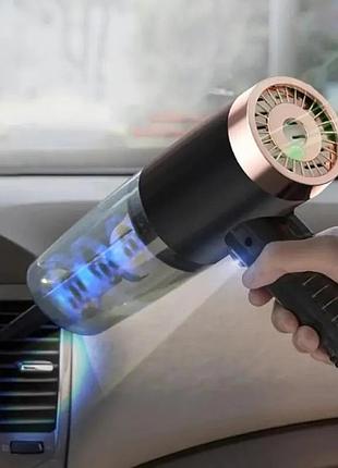 Автомобильный пылесос 2 in 1 vacuum cleaner usb