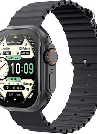 Смарт часы ultra 1-1 smart watch 49mm черный